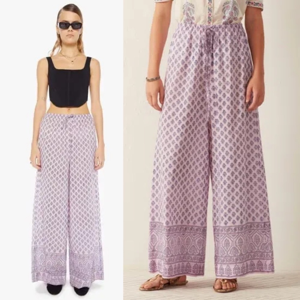 Nwt Alix Of Bohemia Margie Bhutti Pant In Purple Lilac Xs